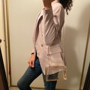 Clear shoulder bag